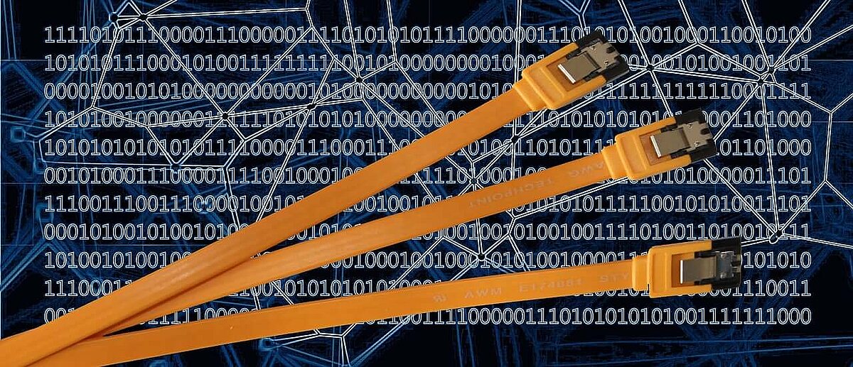 Schema: Datenpuffer bei der Sprachübertragung über VoIP