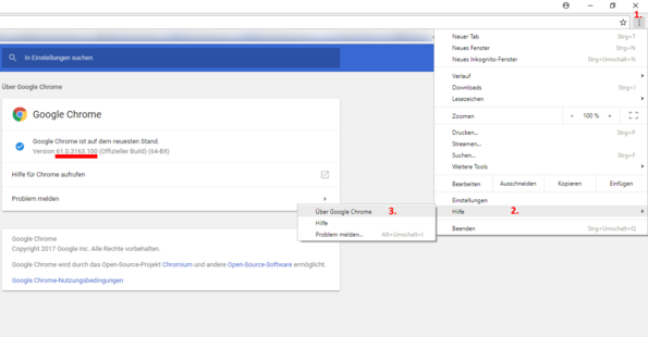 So funktioniert ein Update von Google Chrome