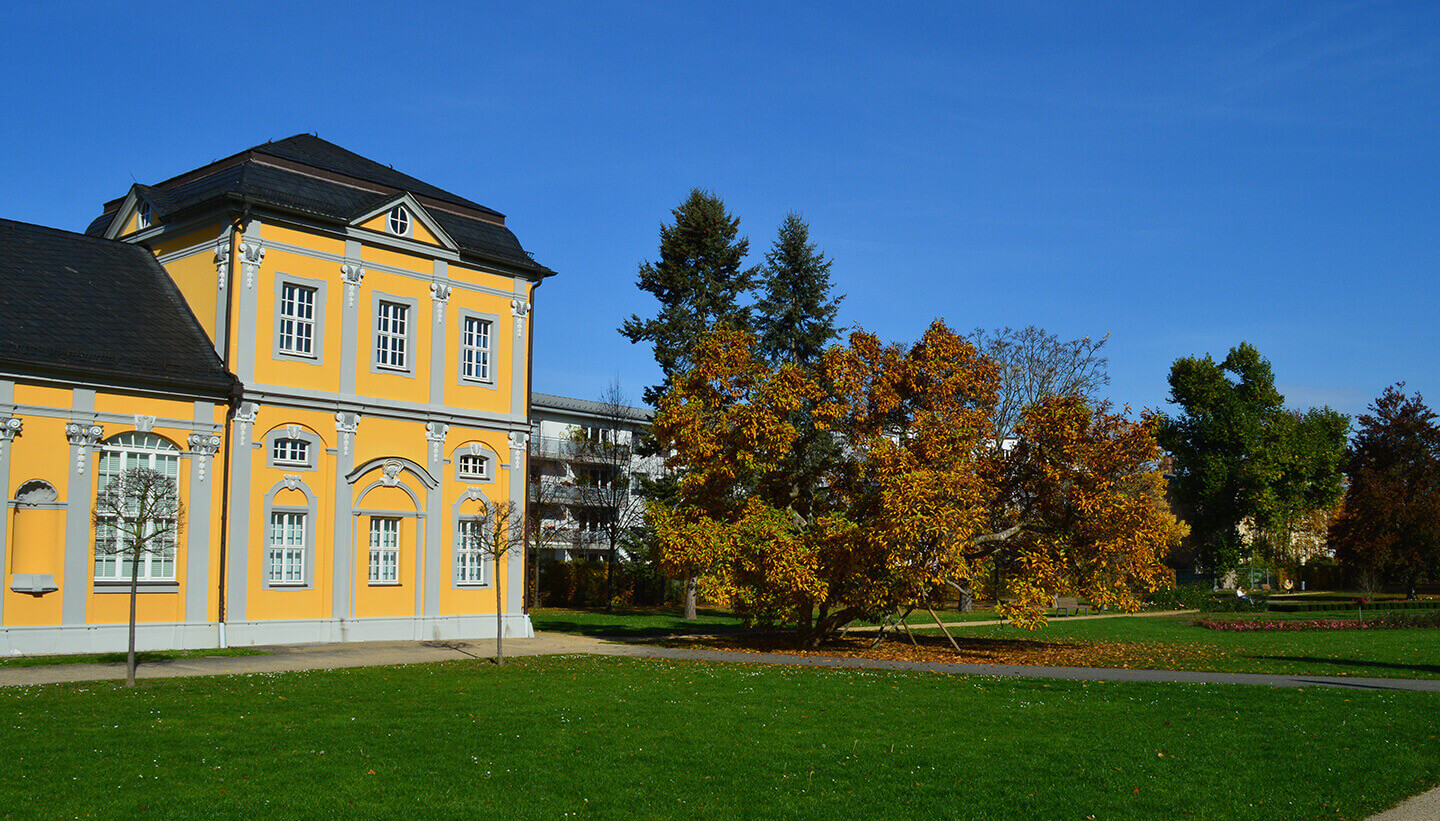 Orangerie im Küchengarten in Gera